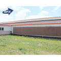 China hot galvanized steel structure chicken broiler poultry house farm building with automatic control insulation panel